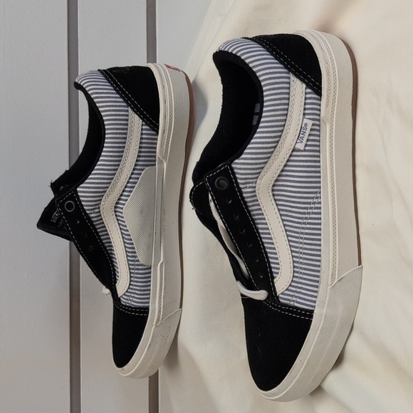 Vans BMX Old Skool Federal Black/Bl Pinstripe MEN`S NWOB Size 6.5 - Picture 4 of 7